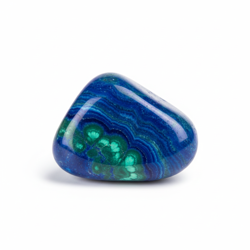 Azurite roulée