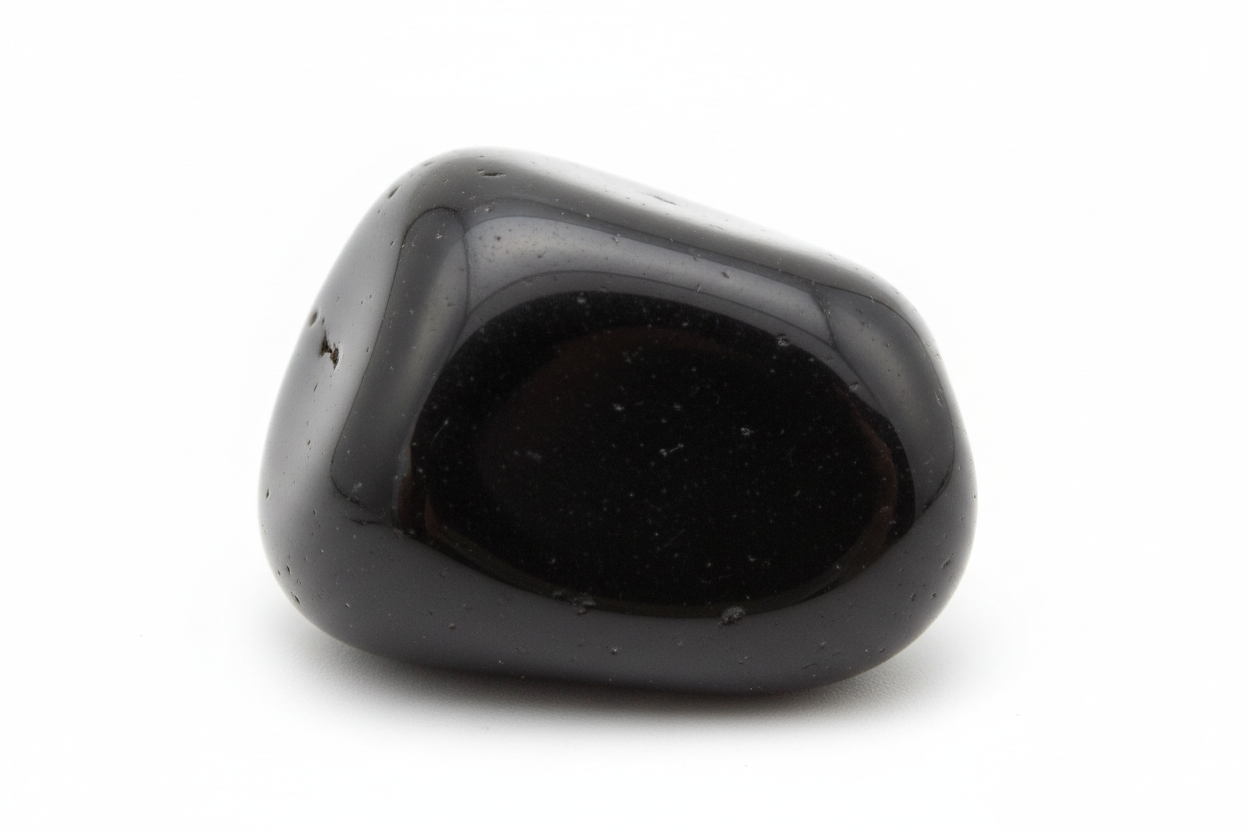 Obsidienne noire roulée